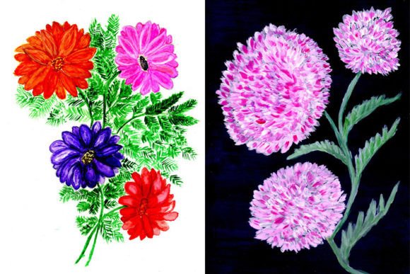 Bouquet of Flowers Painting