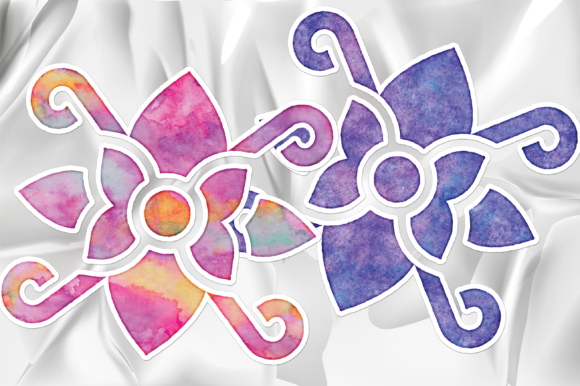 Flowers Watercolor Floral Stickers Set: A Practical Evaluation for Designers