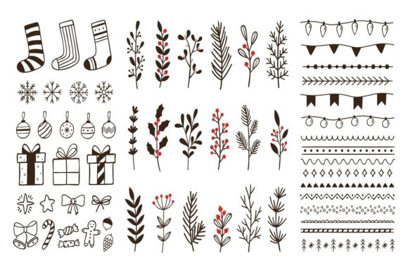 Hand-drawn Ornamental Winter Elements: A Practical Guide to Using Vector Assets Correctly