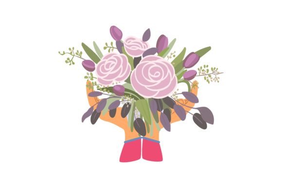 Hands Holding Bouquets Vector Illustration: A Practical Guide for Creative Professionals