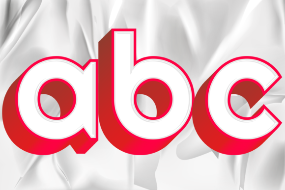 Mastering Graphic Design with PNG Letter Number Color Red Bold Shadow Assets