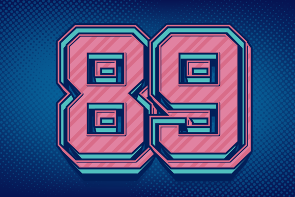 Set Numbers Vector Collection PNG Images