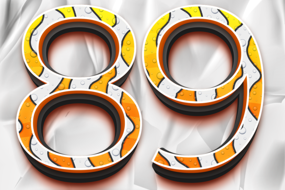 Style Numbers Images PNG Graphic Design