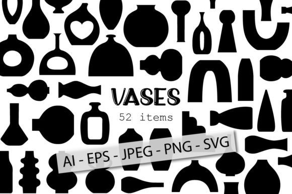 Vector Collection of Modern Vases: A Comprehensive Guide to Digital Assets for Creative Professionals